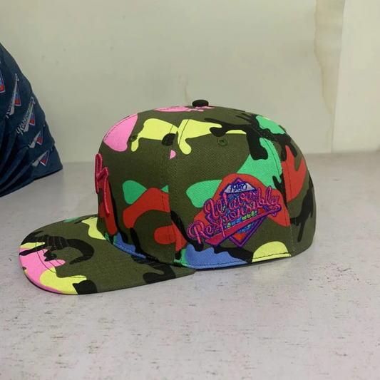 Multicolor camo peanut butter and apples signature hat